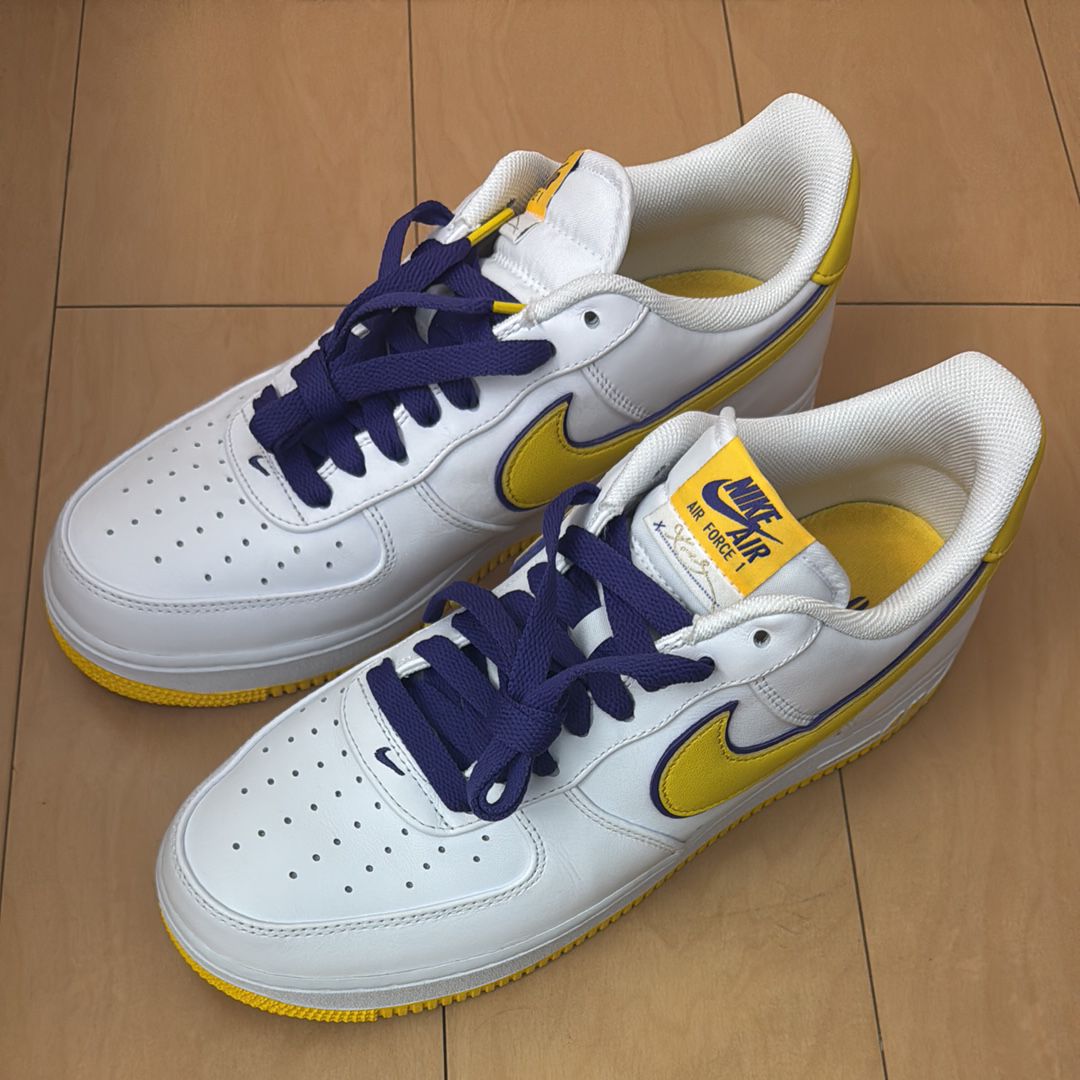 Kobe Bryant × Nike Air Force 1 Low Retro QS "Varsity Maize and Varsity Purple"