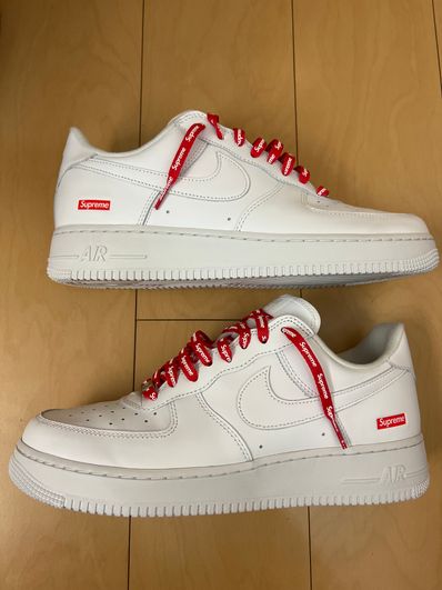 Supreme × Nike Air Force 1 Low "White"