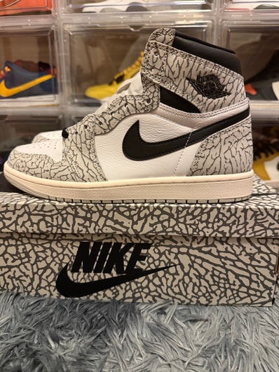 Nike Air Jordan 1 High OG "White Cement/Safari"