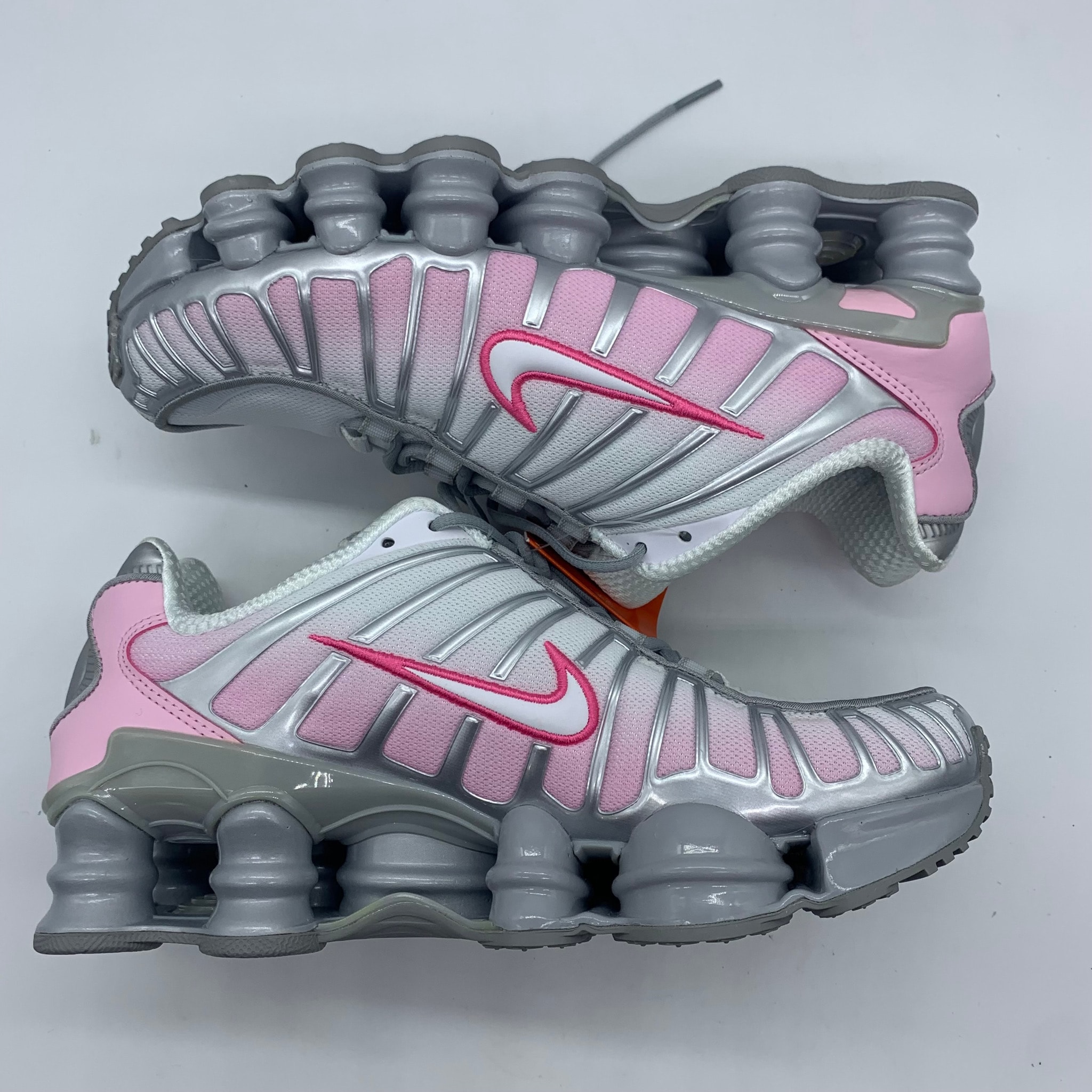 Nike Women's Shox TL "Metallic Platinum/Pinksicle"