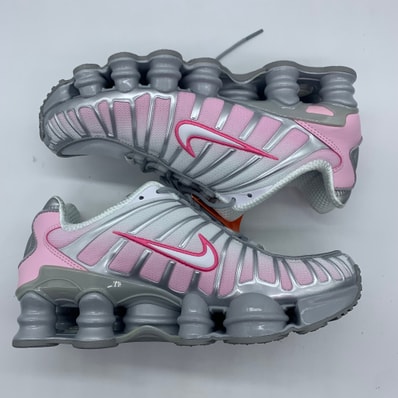 Nike Women's Shox TL "Metallic Platinum/Pinksicle"