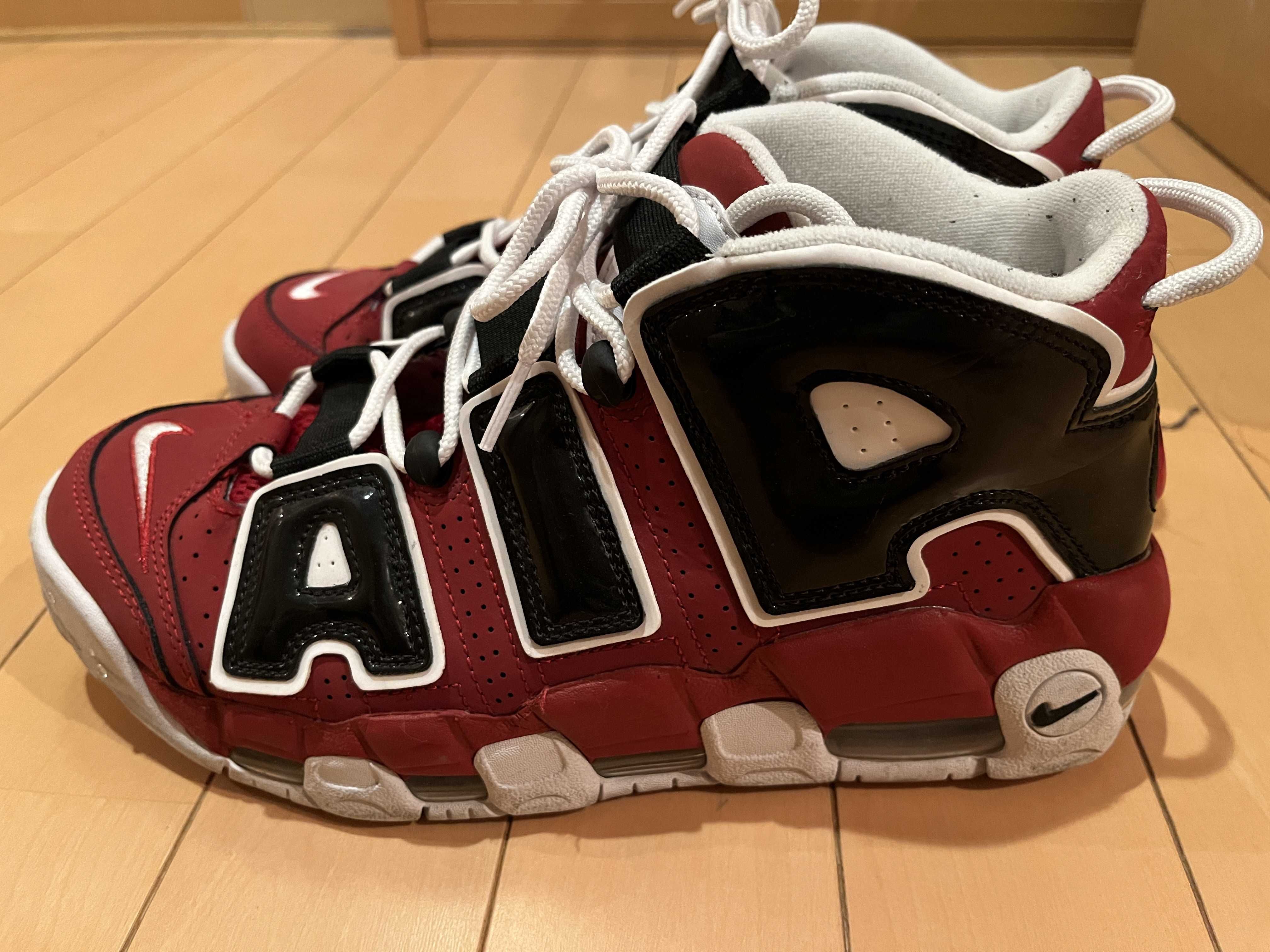 Nike Air More Uptempo ’96 "Black and Varsity Red" (2021) 