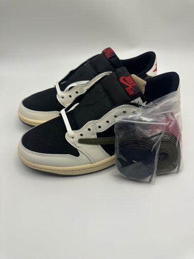 Travis Scott × Nike Women's Air Jordan 1 Low OG "Medium Olive"