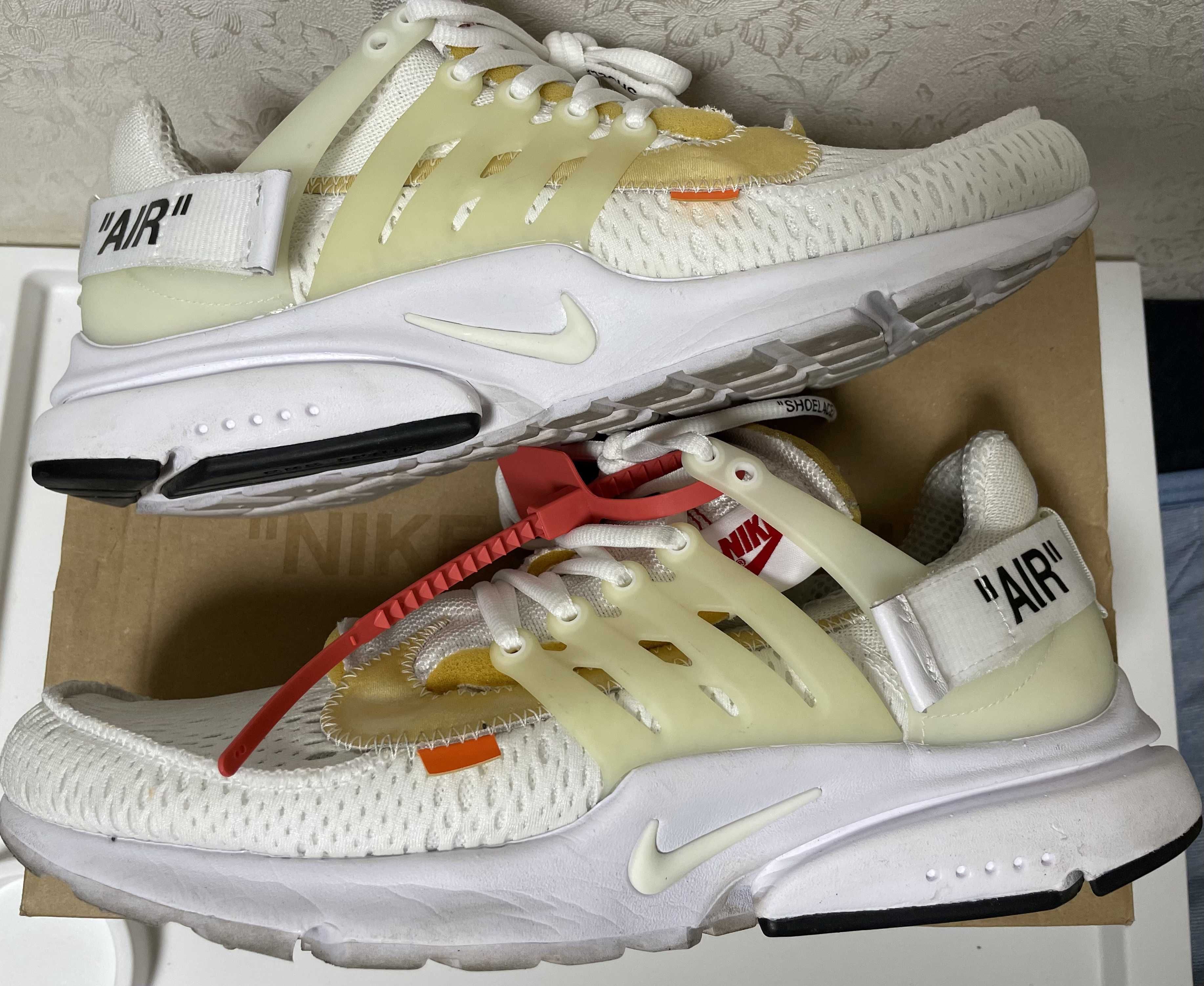 Off-White × Nike Air Presto "White/Black/Cone"