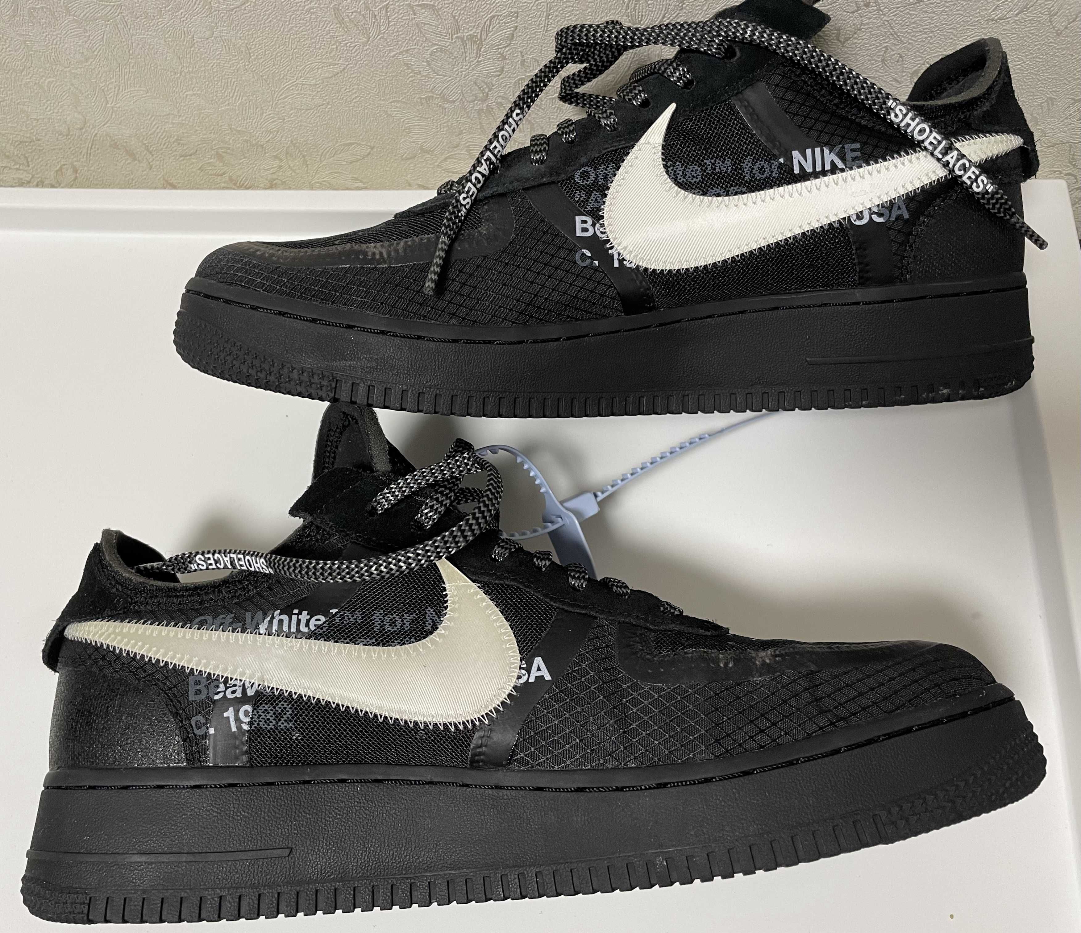 Off-White × Nike Air Force 1 Low "Black"