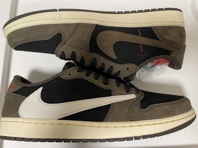 Travis Scott × Nike Air Jordan 1 Low OG SP-T "Black/Dark Mocha"