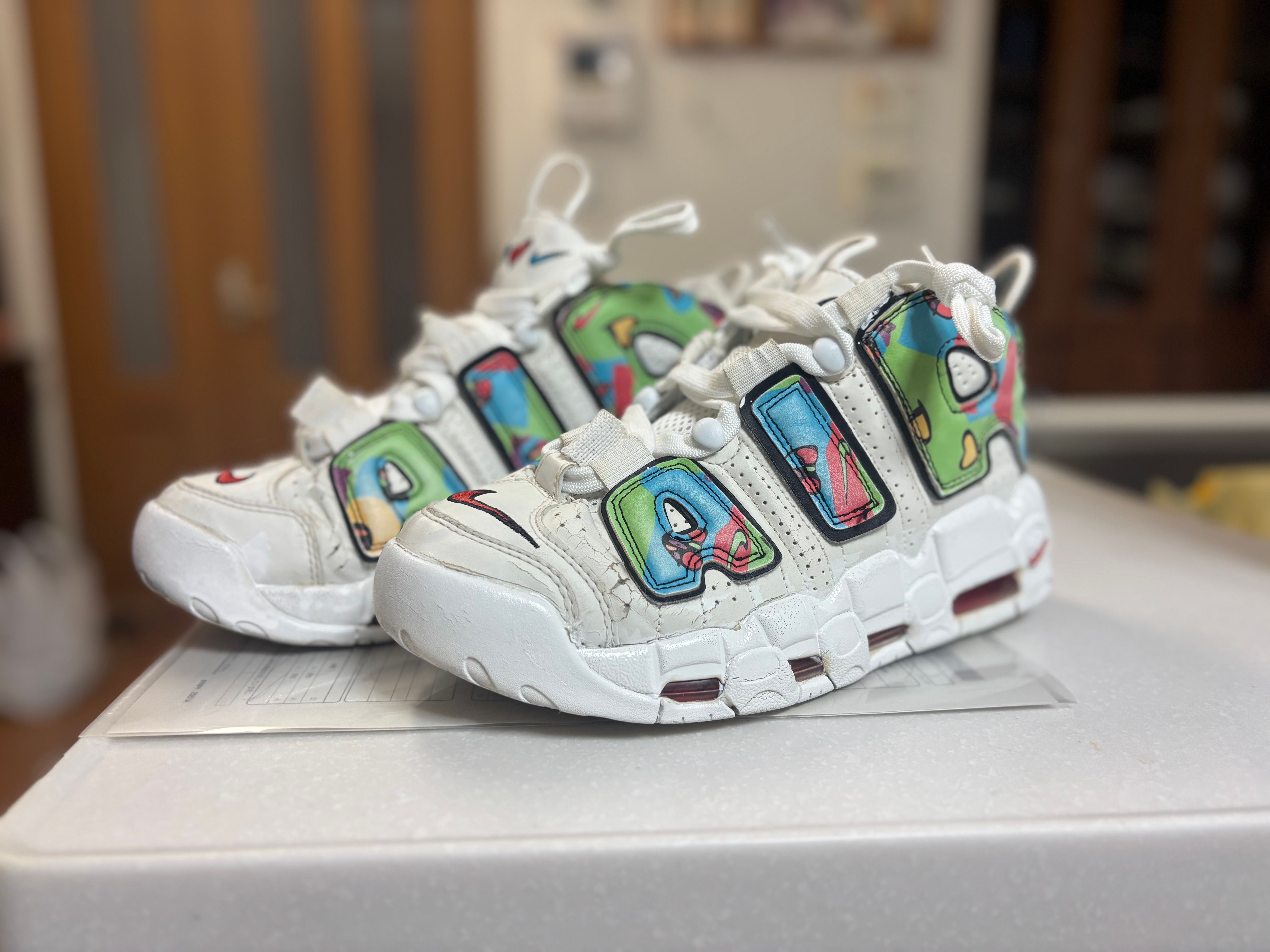 Nike Air More Uptempo "Peace Love Swoosh"