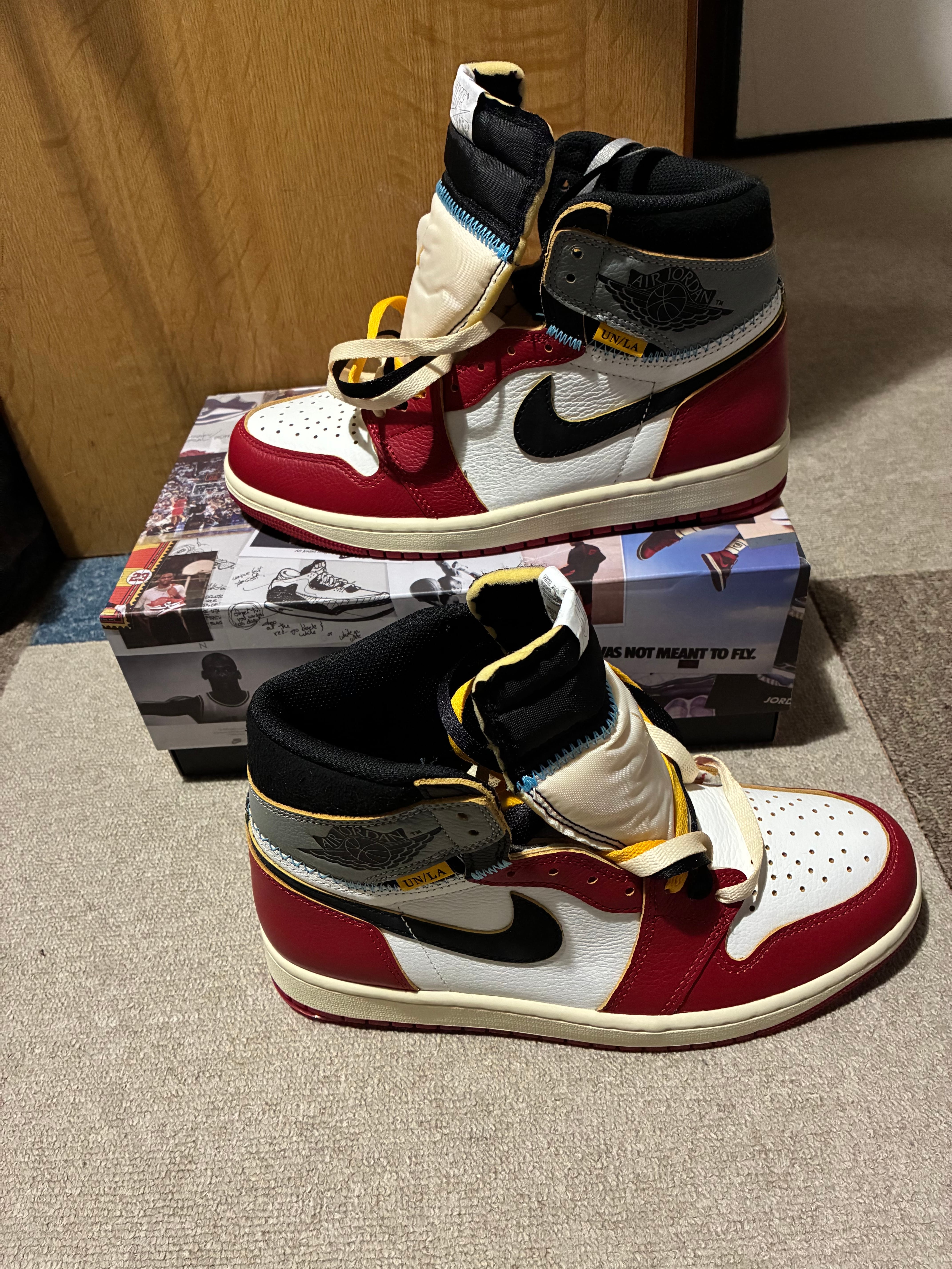 UNION × Nike Air Jordan 1 Retro High OG "Chicago/Shadow"