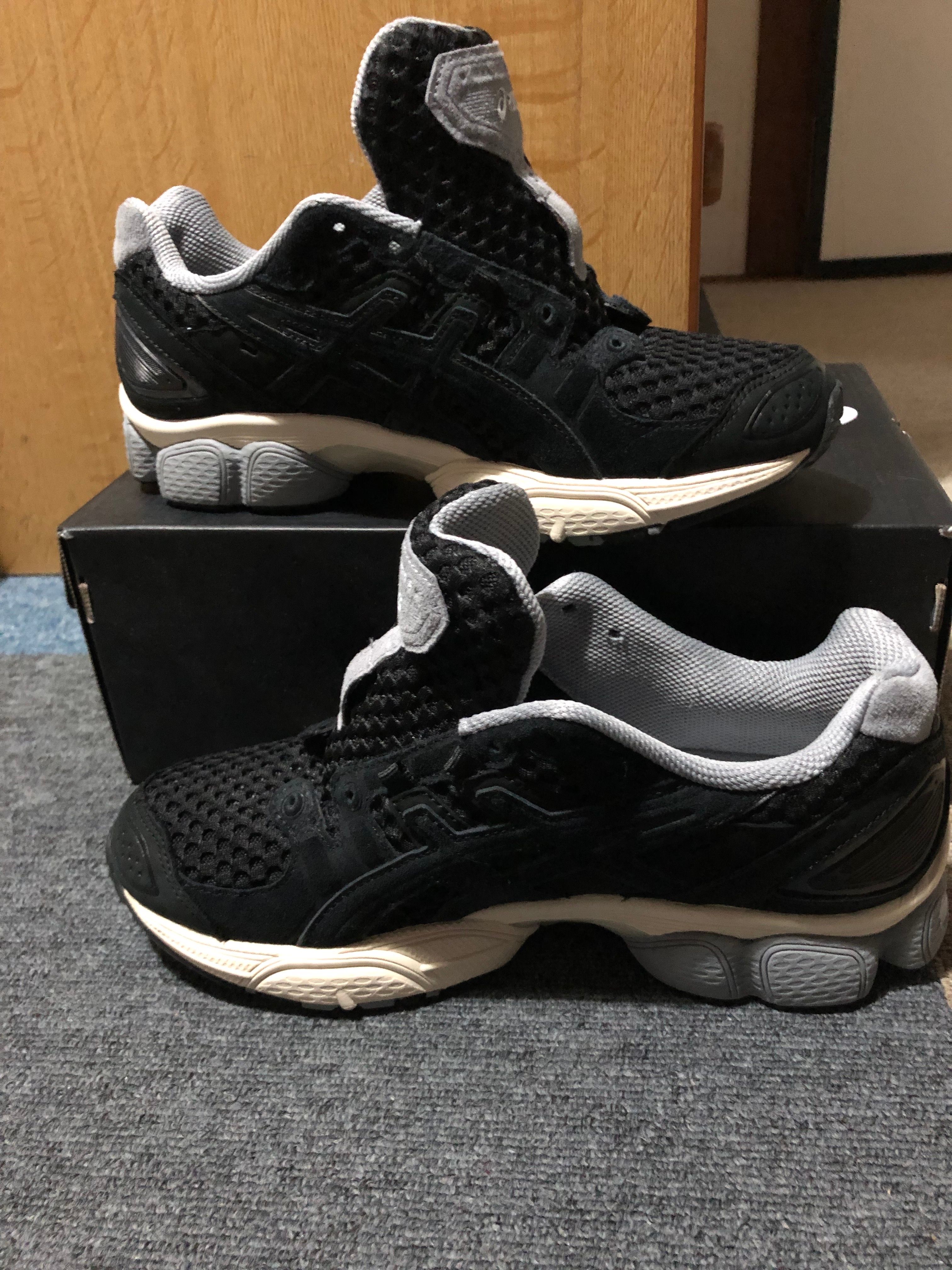 ENNOY × Asics Gel-Nimbus 9 "Black/Sheet Rock" (1201A986-002)