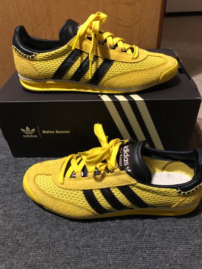 Wales Bonner × adidas SL76 "Yellow/Bold Orange/Core Black"
