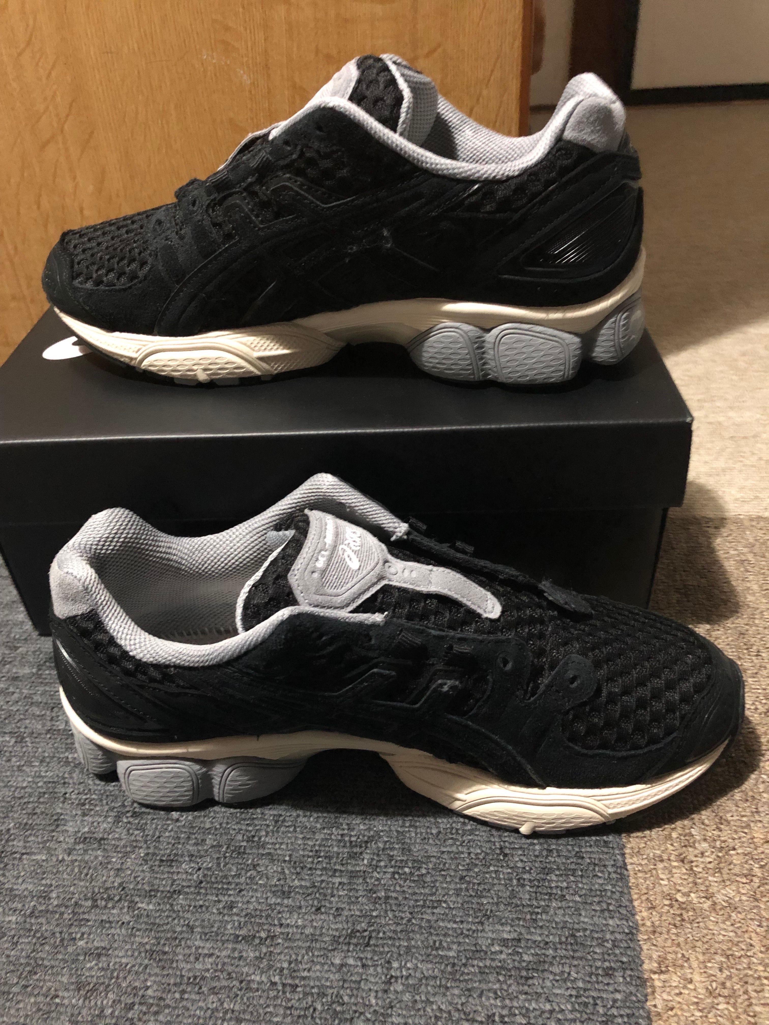 ENNOY × Asics Gel-Nimbus 9 "Black/Sheet Rock" (1201A986-002)