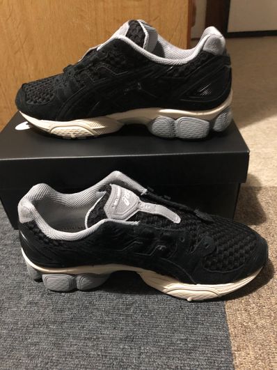 ENNOY × Asics Gel-Nimbus 9 "Black/Sheet Rock" (1201A986-002)