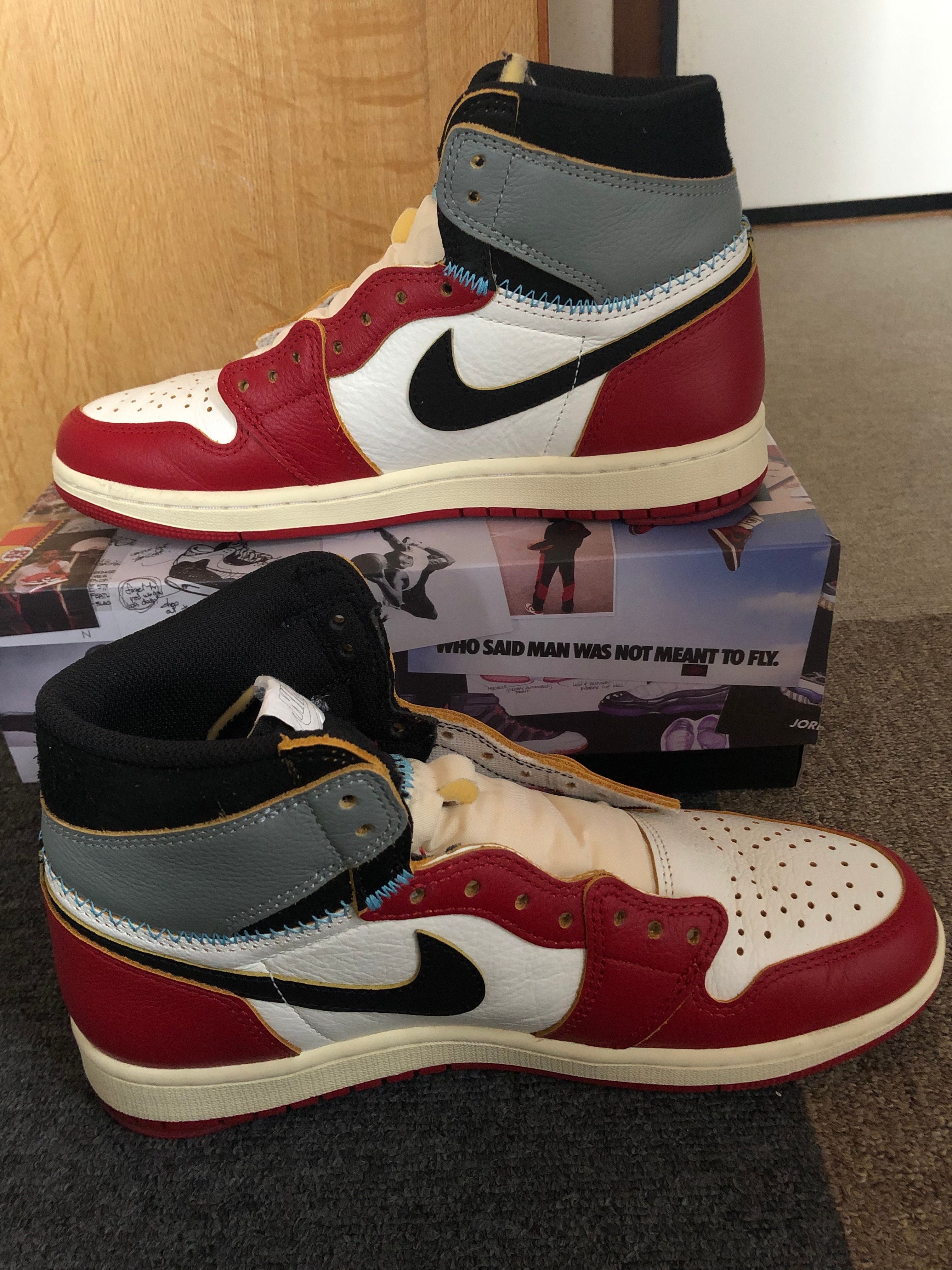 UNION × Nike Air Jordan 1 Retro High OG "Chicago/Shadow"