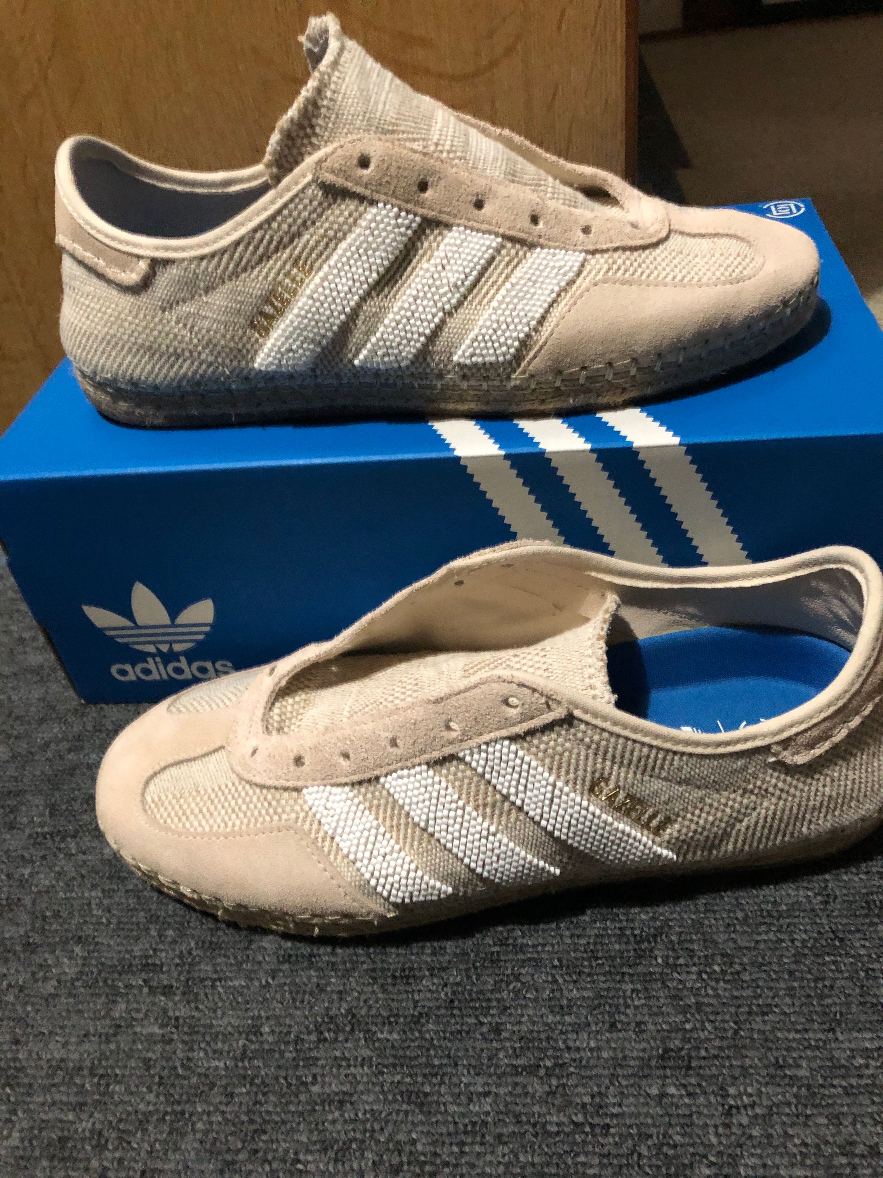 CLOT × adidas Gazelle Indoor by Edison Chen "Halo Ivory"