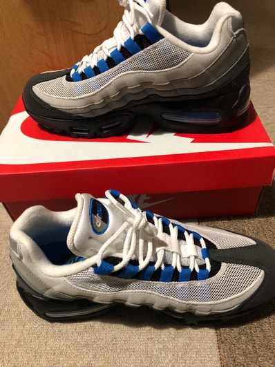 Nike Air Max 95 OG Big Bubble "Cool Grey/Blue Spark"