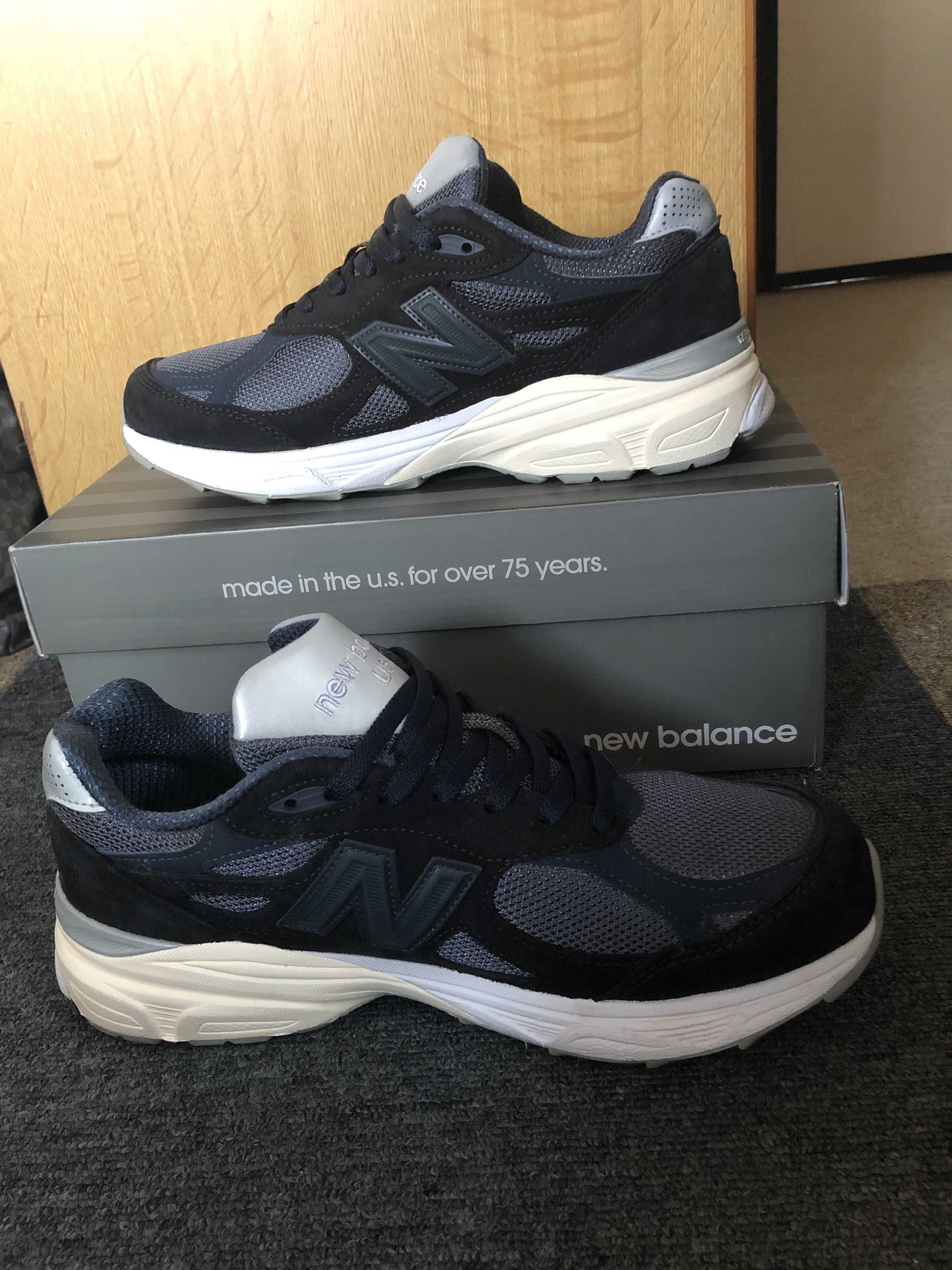 KITH Ronnie Fieg × New Balance 990V3 "Genesis/Navy"