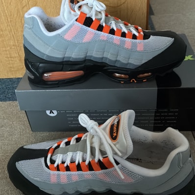 Nike Air Max 95 OG Big Bubble "Bright Mandarin" (2025)