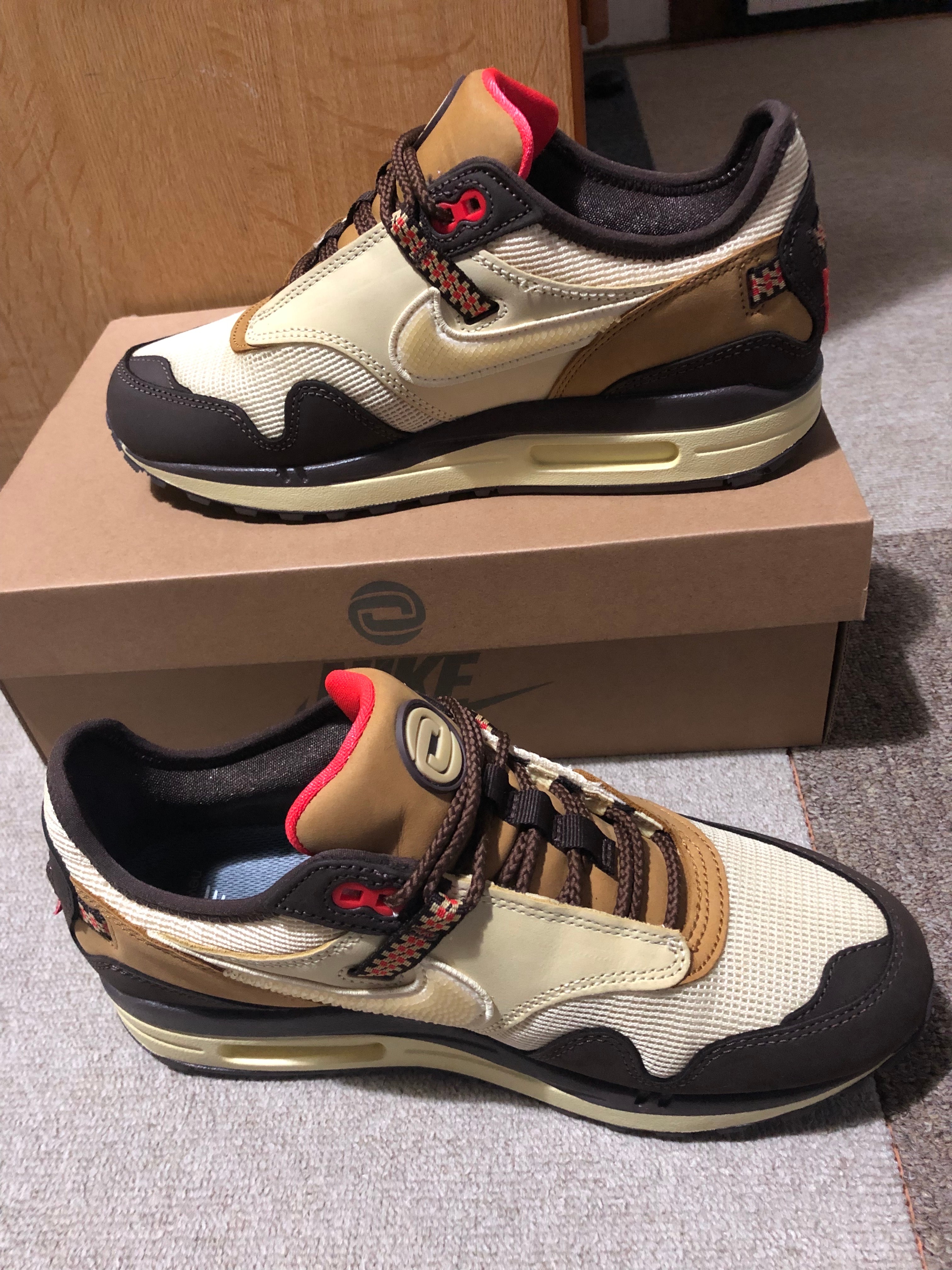 Travis Scott × Nike Air Max 1 "CACT.US Brown"