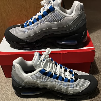 Nike Air Max 95 OG Big Bubble "Cool Grey/Blue Spark"