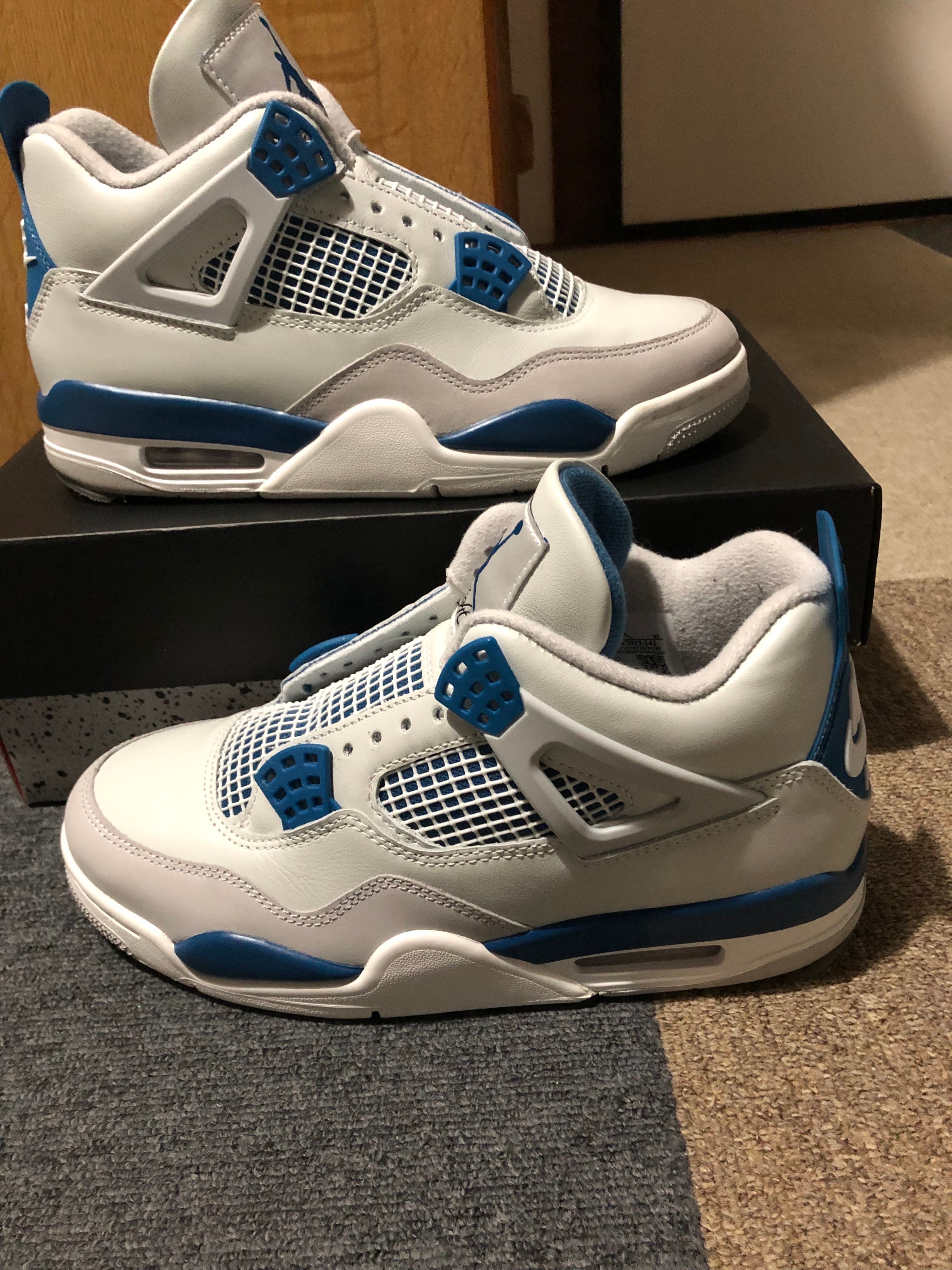Nike Air Jordan 4 Retro "Industrial Blue"