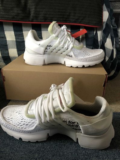 Off-White × Nike Air Presto "White/Black/Cone"