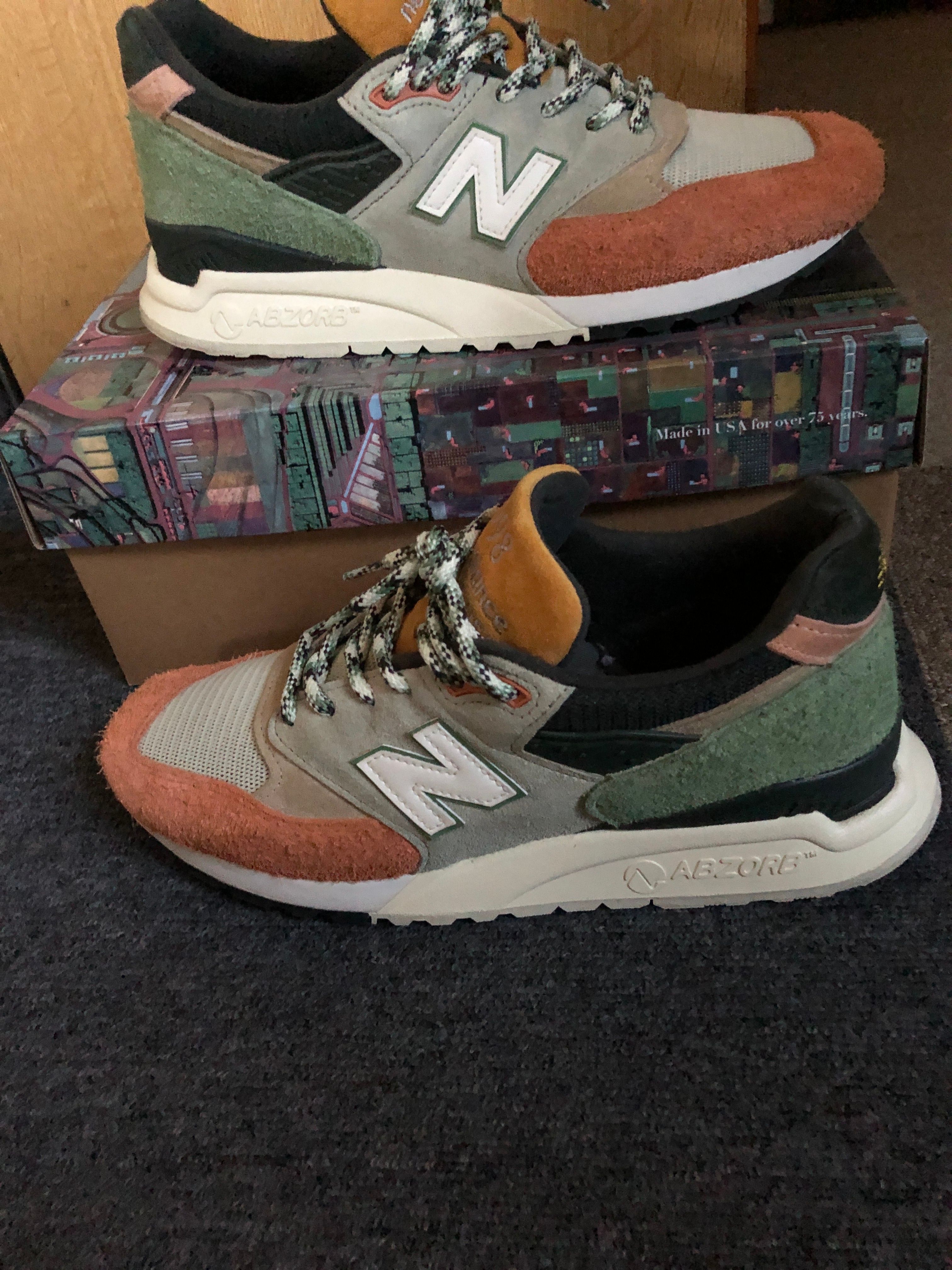 KITH Ronnie Fieg and the Frank Lloyd Wright Foundation × New Balance 998 "Aloe Wash/Apricot Buff"