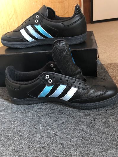 Charlotte FC × Black Sheep Skate Shop × adidas Samba ADV "Core Black/Footwear White/Ice Blue"