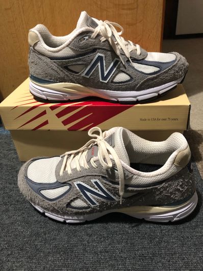 New Balance 990V4 "Gray/Slate Blue"