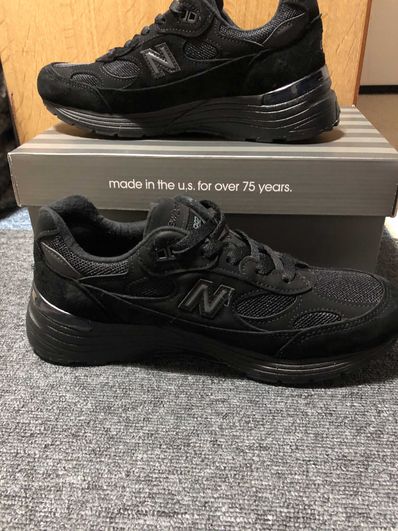 New Balance 992 "Triple Black"