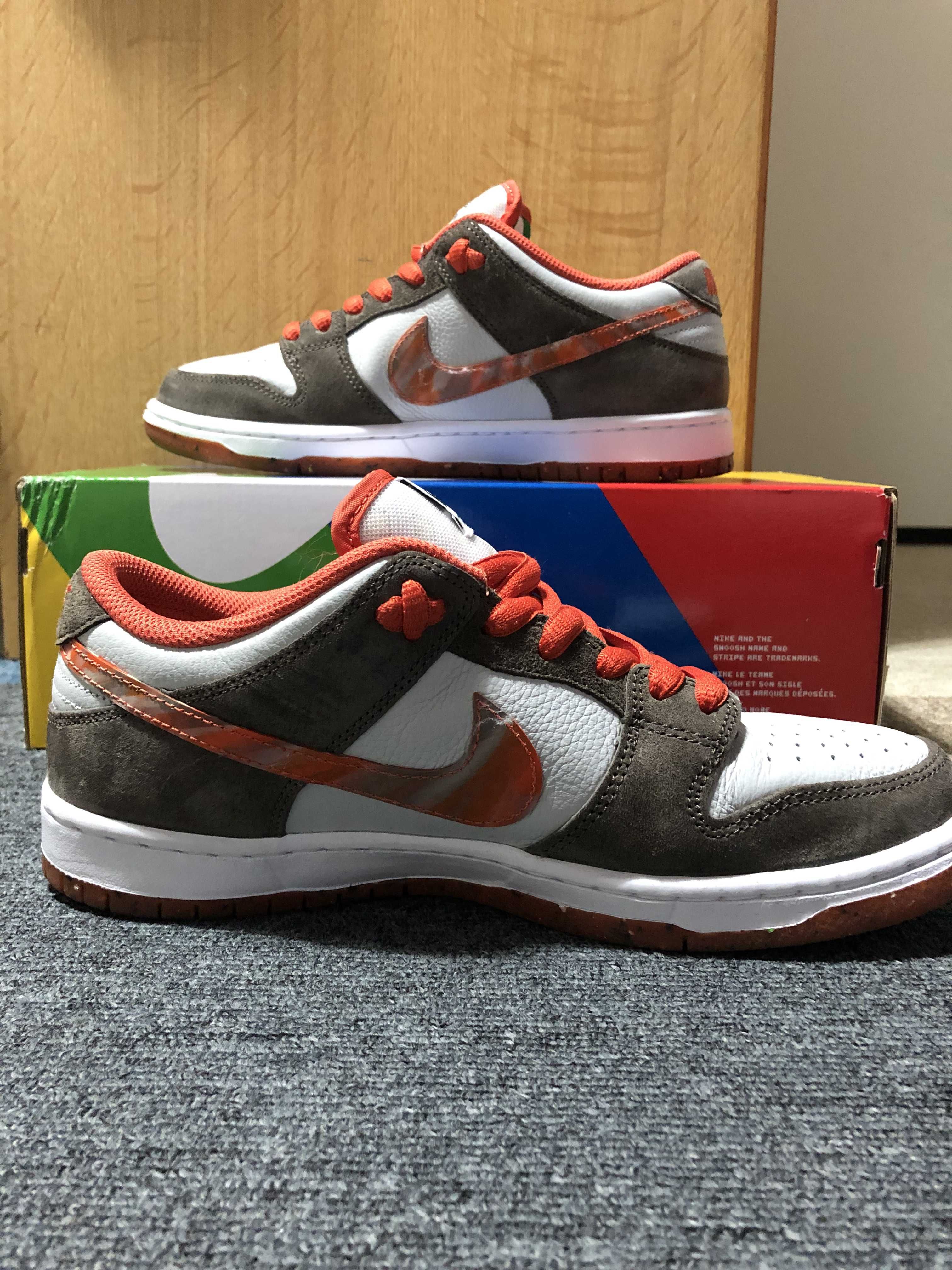 Crushed Skate Shop × Nike SB Dunk Low QS "Olive Grey/Mantra Orange"