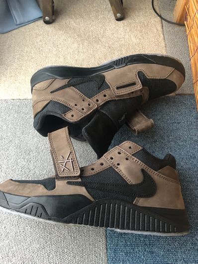 Travis Scott × Nike Jordan Jumpman Jack TR CJ1 T-Rexx "Black and Dark Mocha"