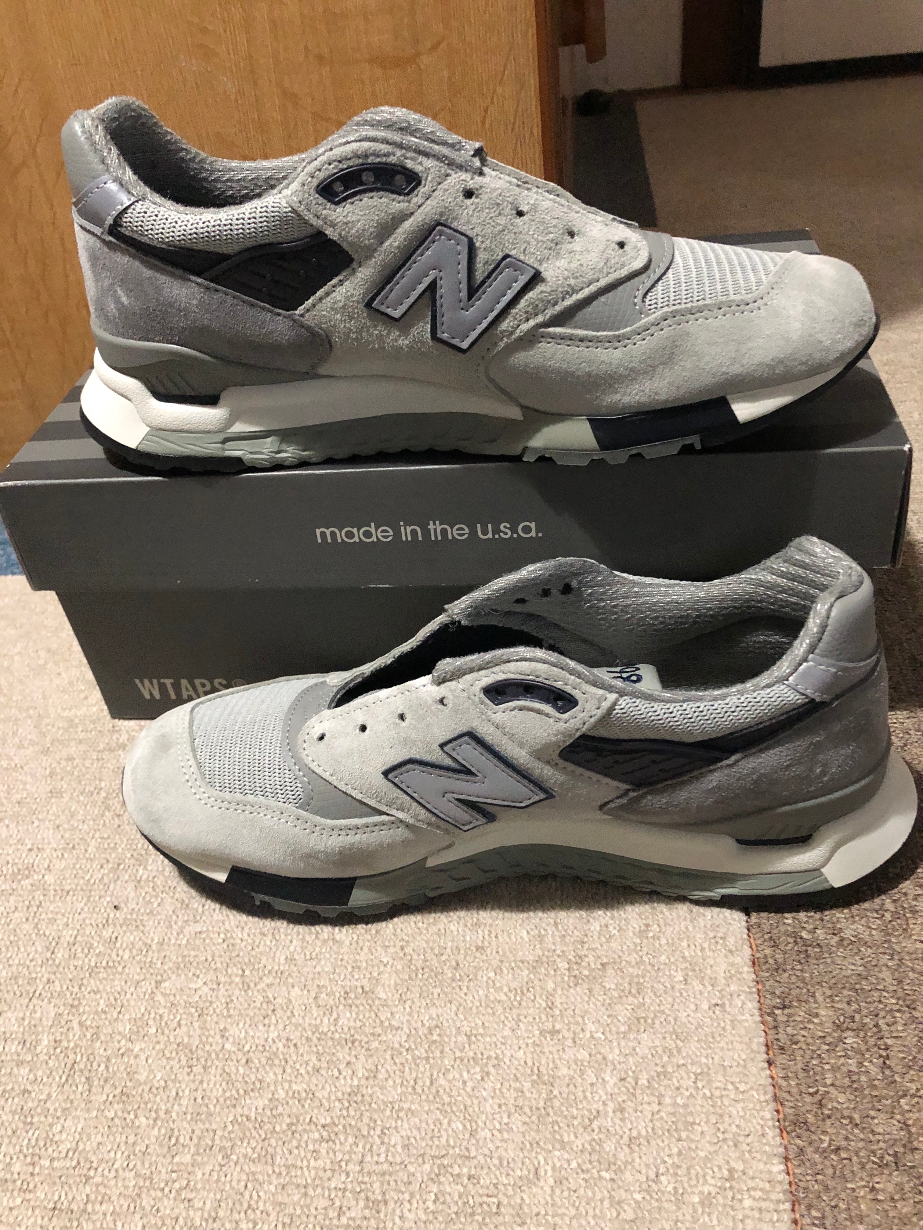 ダブルタップス × ニューバランス 998 "グレー"