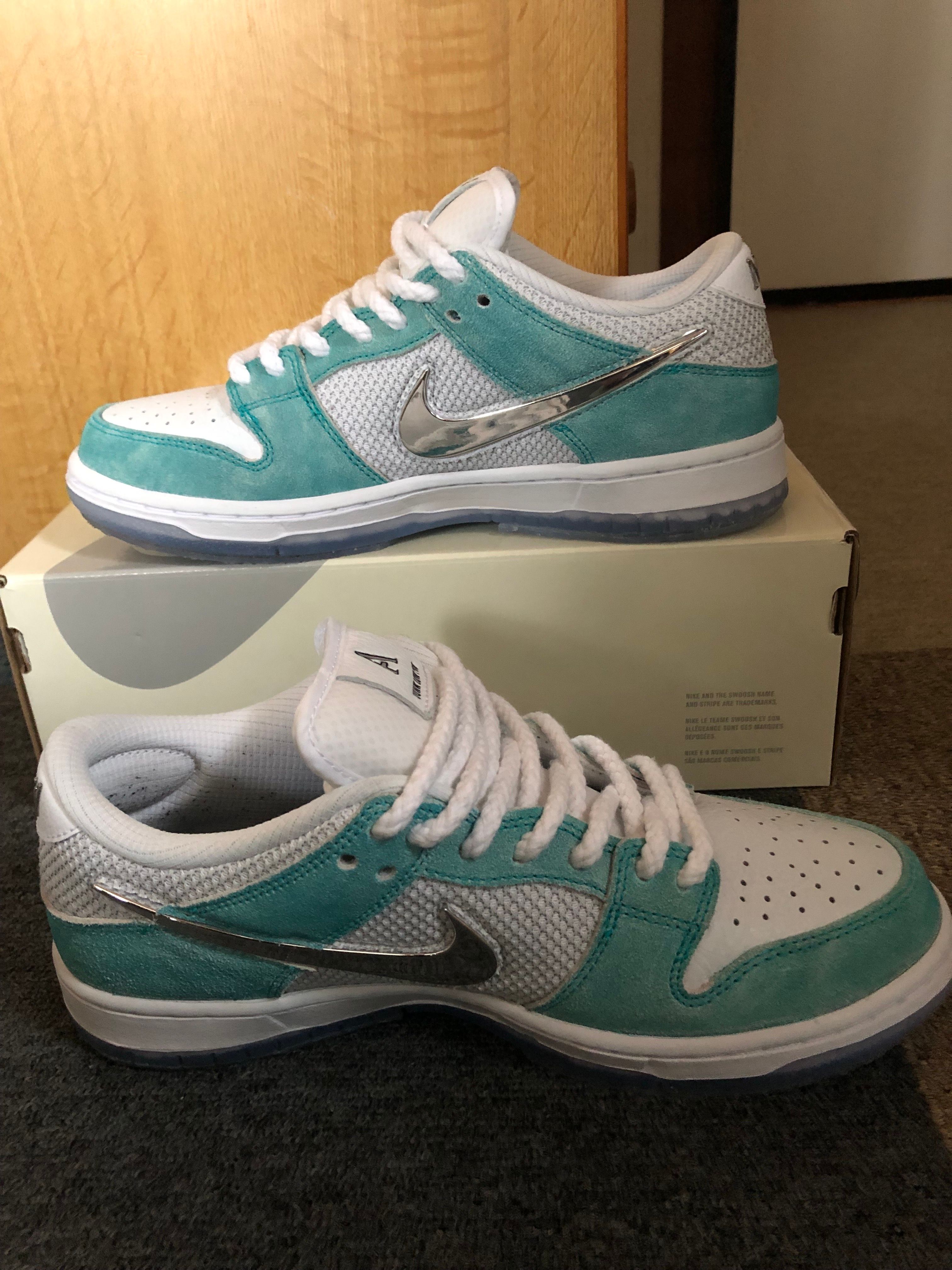 APRIL SKATEBOARDS × Nike SB Dunk Low Pro QS "White and Multi-Color"