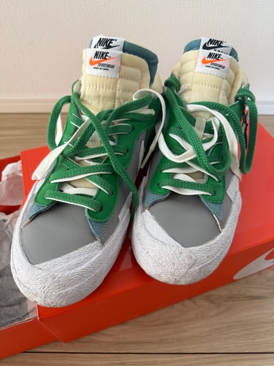 sacai × Nike Blazer Low "Classic Green"