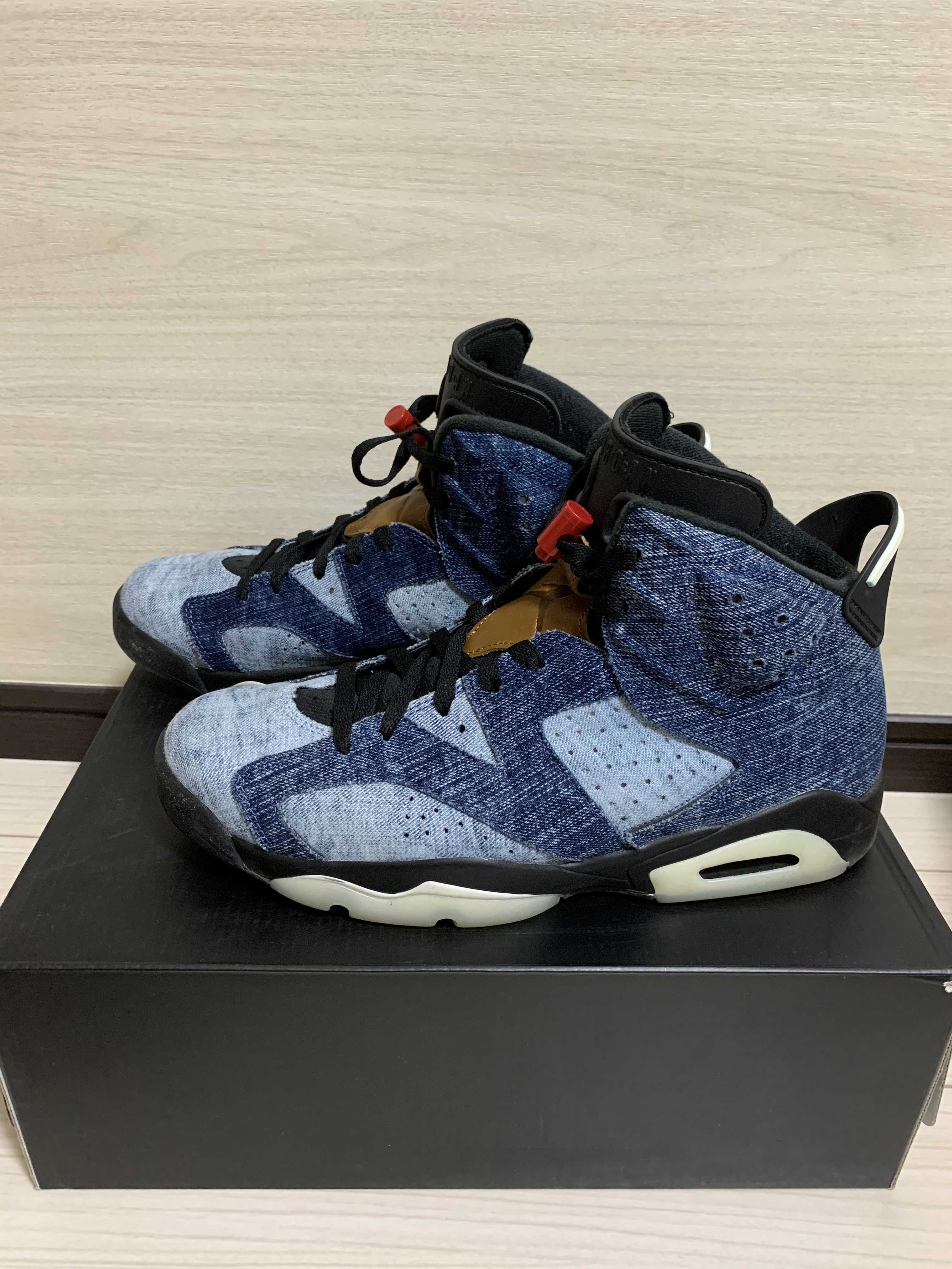 NIKE AIR JORDAN 6 "WASHED DENIM"