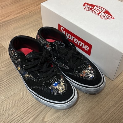 Supreme × Mike Kelley × Vans Half Cab "Black" (26SS Week8)