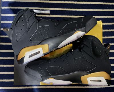 Nike Air Jordan 6 DMP "Black/Metallic Gold" (2020)