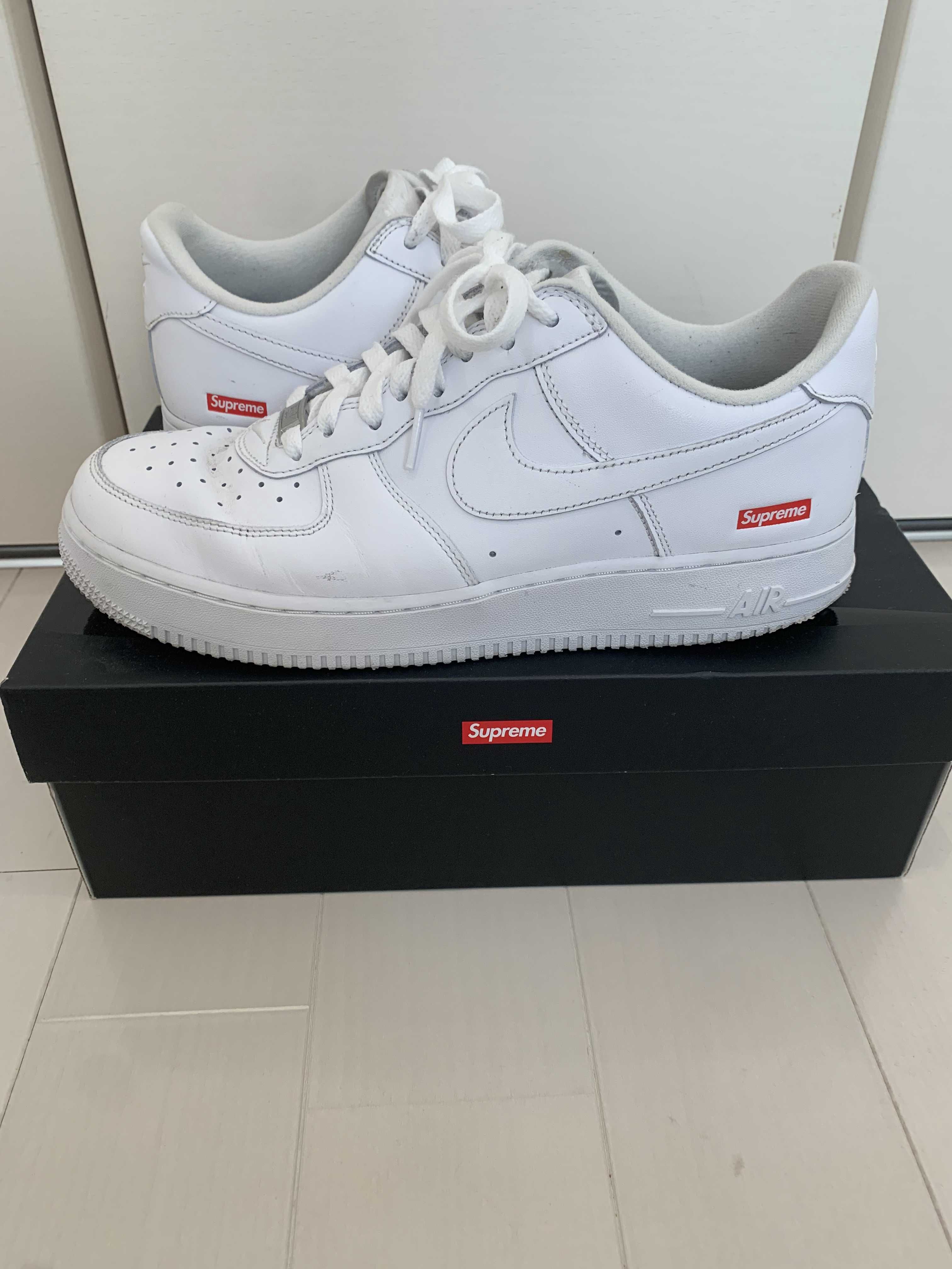 Supreme × Nike Air Force 1 Low "White"