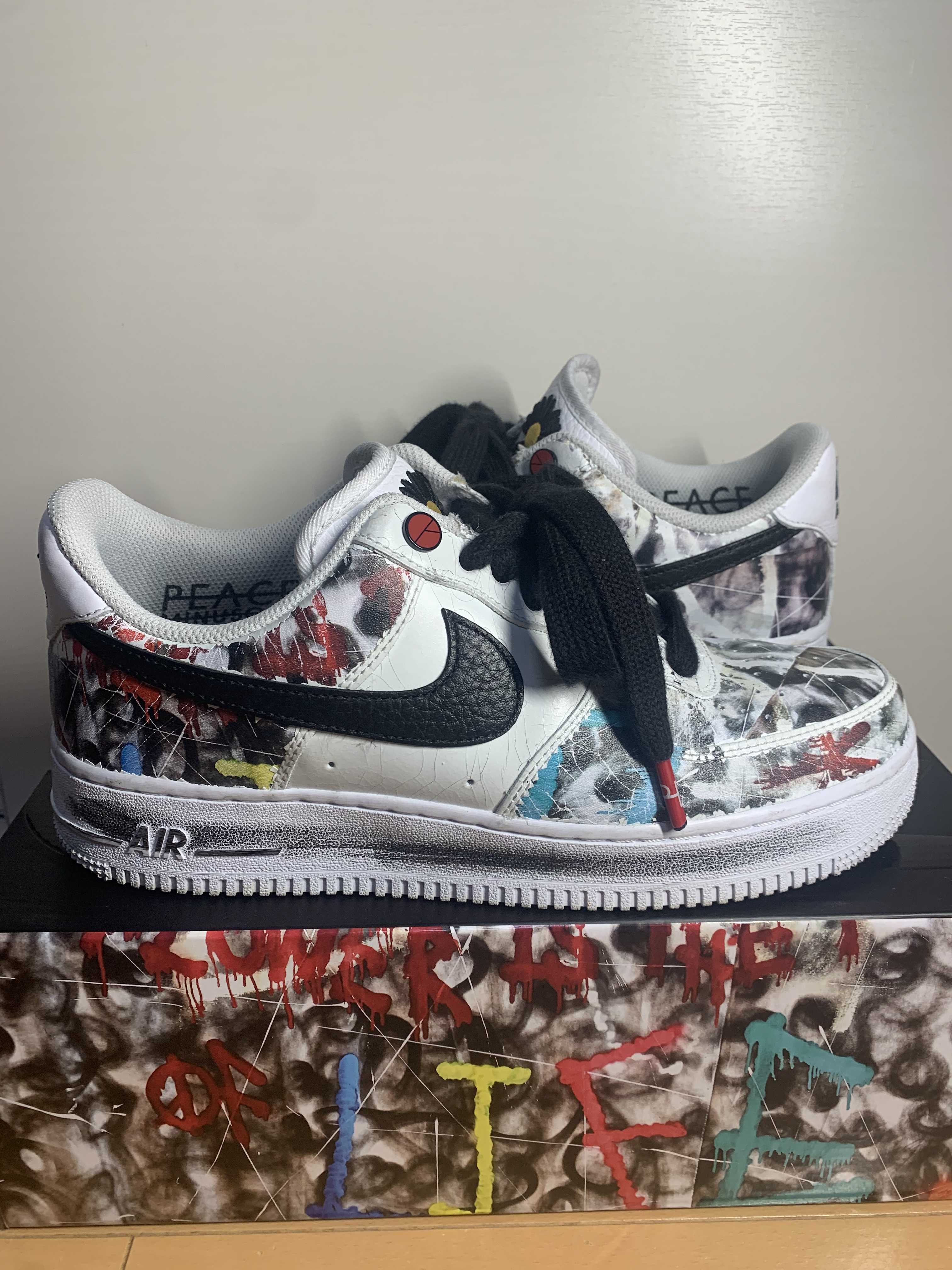 PEACEMINUSONE × Nike Air Force 1 Low "Para-noise/White/Black" / G-DRAGON