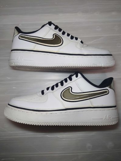 NIKE AIR FORCE 1 LOW SPORT NBA WHITE BLACK