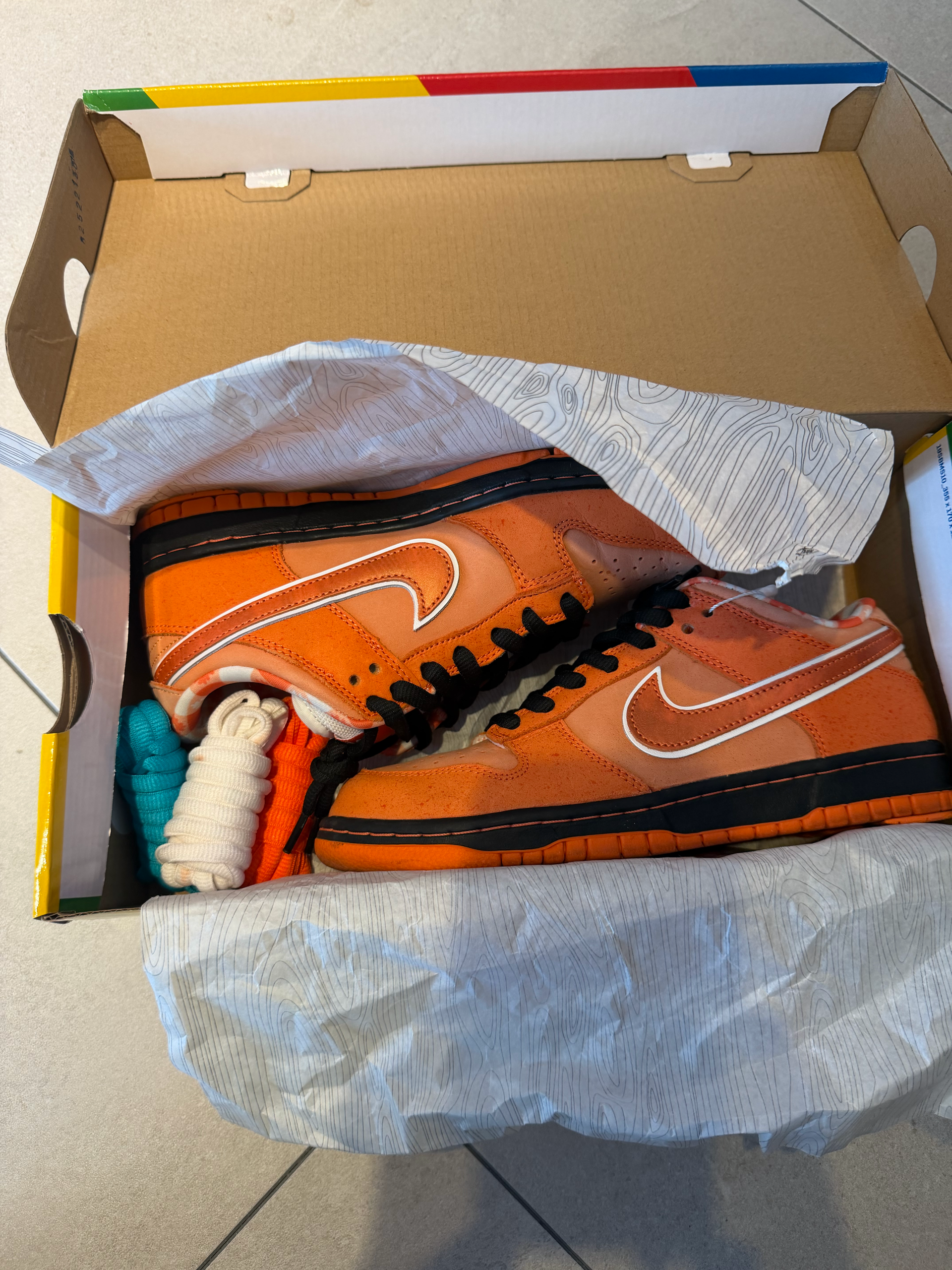 Concepts × Nike SB Dunk Low SP "Orange Lobster"