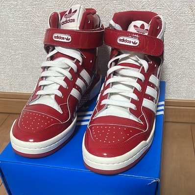 adidas Forum 84 High "Red Patent"