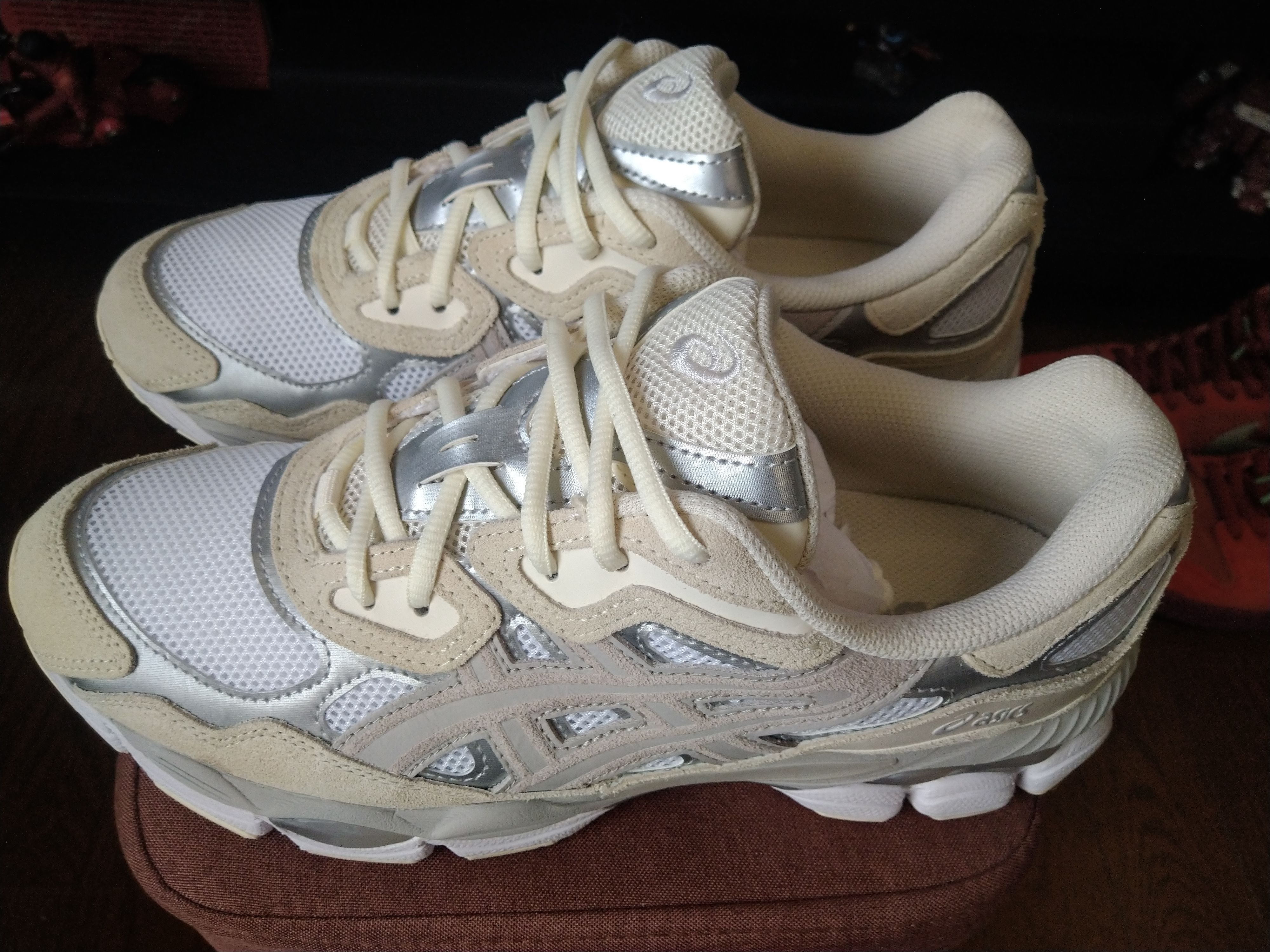 Asics Gel-NYC "White/Oyster Grey"