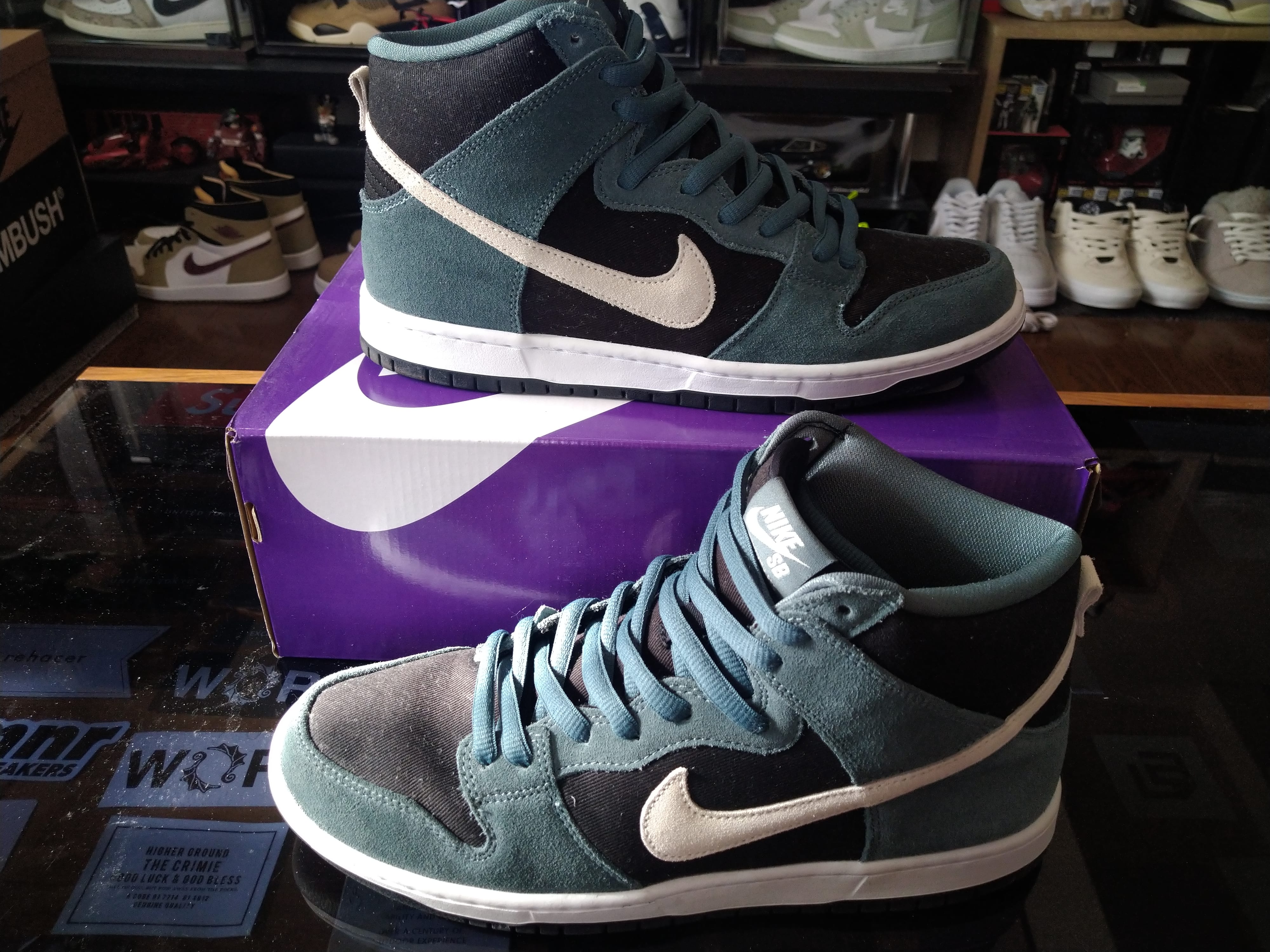 Nike SB Dunk High "Mineral Slate Suede"
