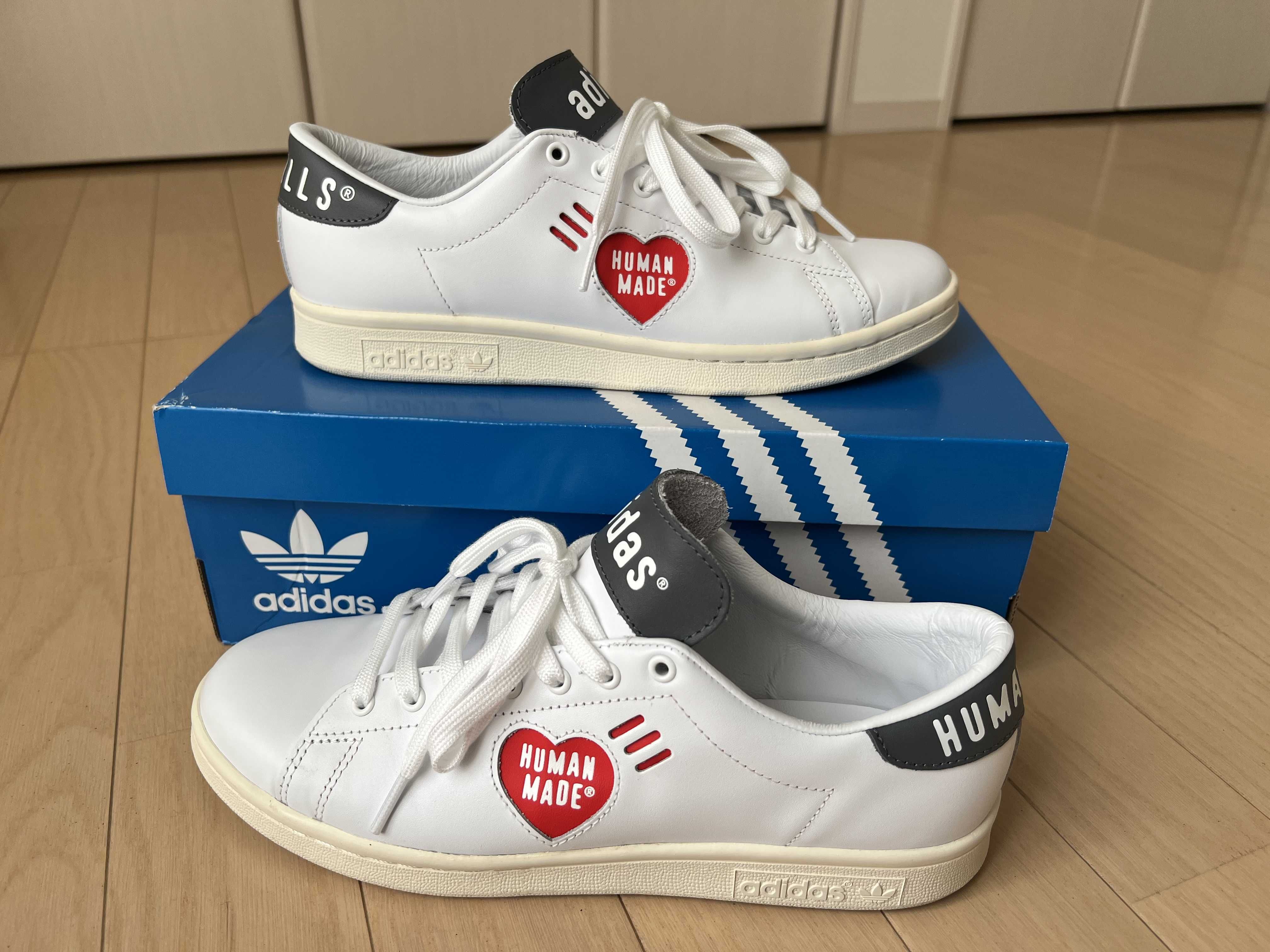 HUMAN MADE × adidas Stan Smith "WHITE/GREY"