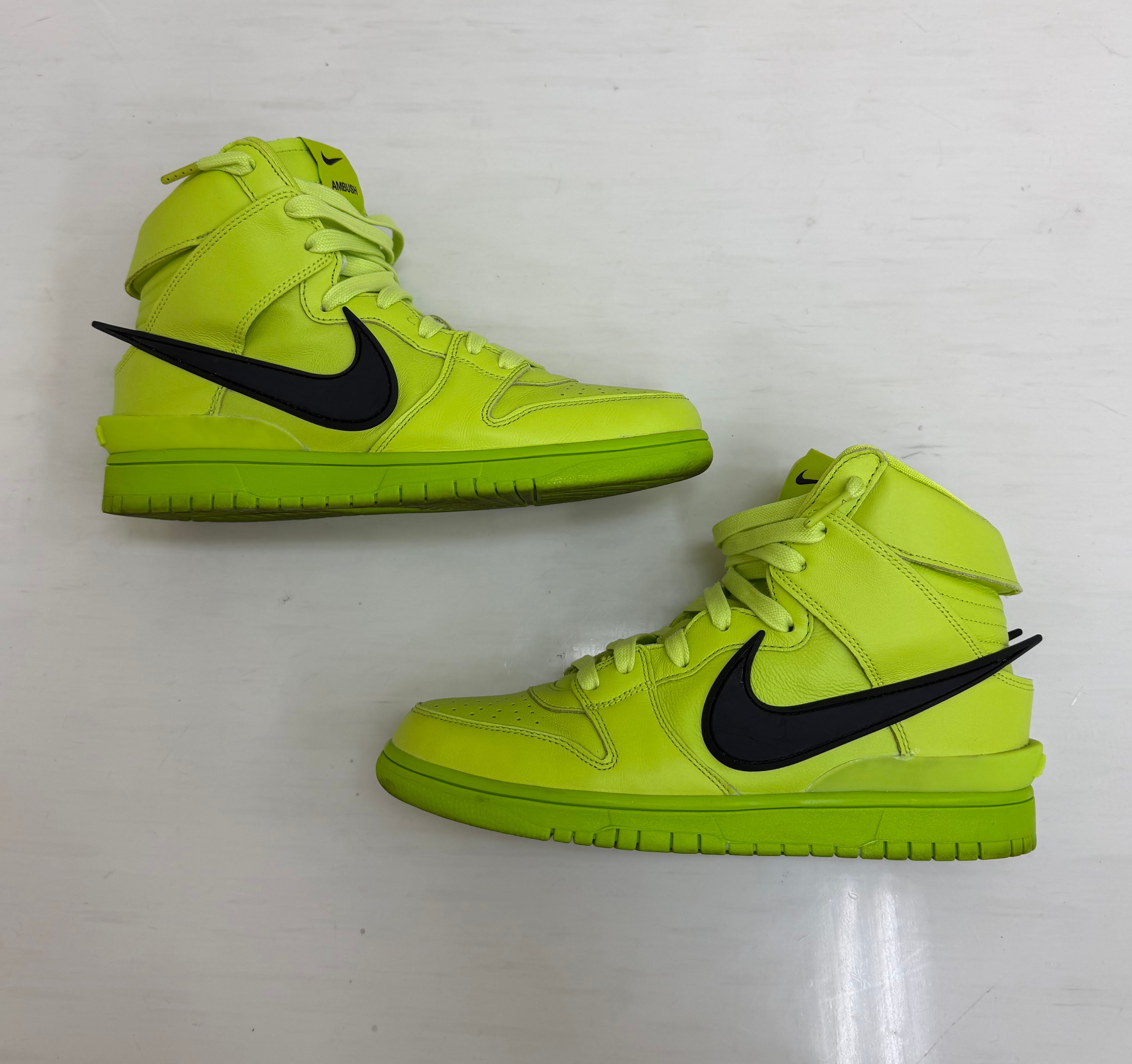 Ambush × Nike Dunk High "Flash Lime"