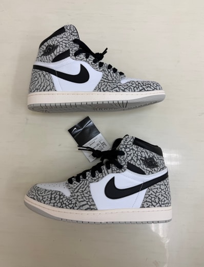 Nike Air Jordan 1 High OG "White Cement/Safari"
