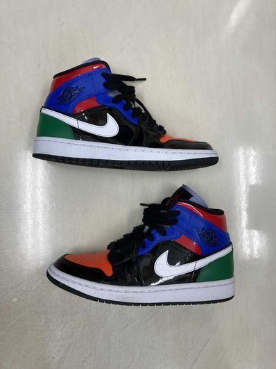 NIKE Women's AIR JORDAN 1 MID "PATENT BLEND"