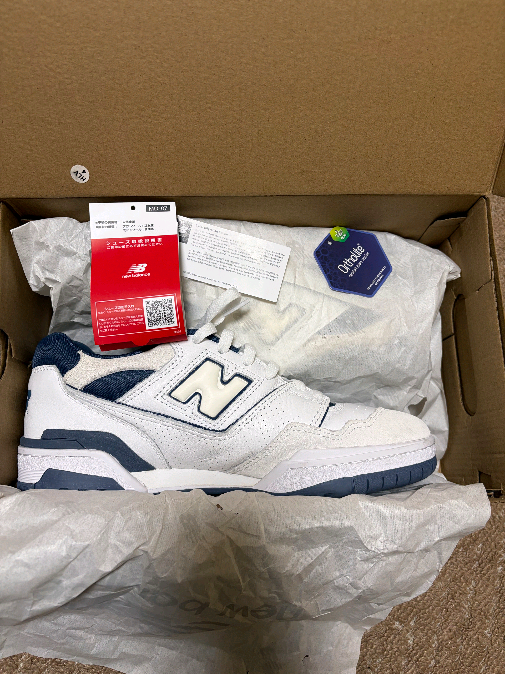 New Balance 550 "Vintage Indigo"