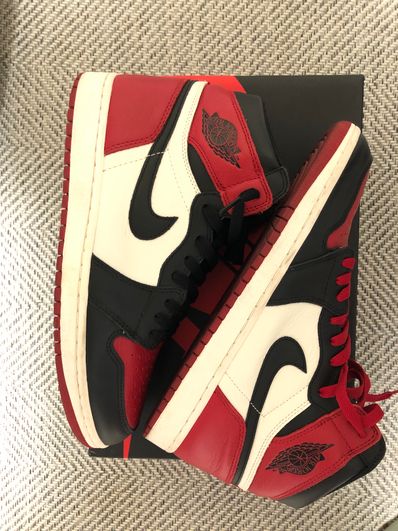 Nike Air Jordan 1 Retro High OG "Bred Toe"